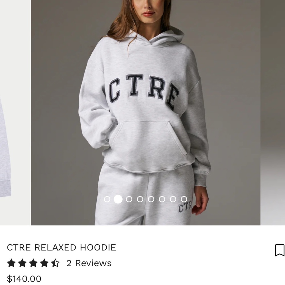Conture Club Navy White Hoodie